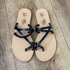 Black sandal